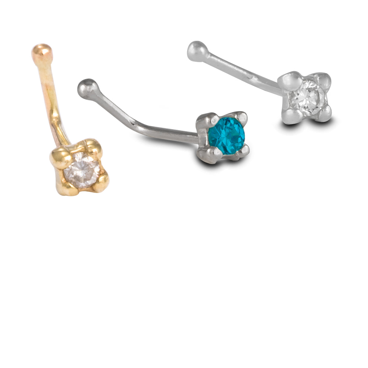 sterling silver nose ring nose stud