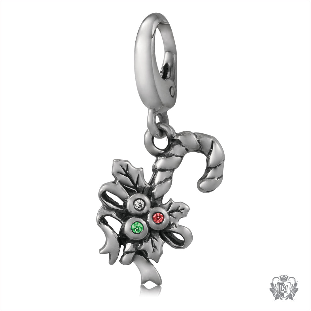 Gem Candy Cane Charm