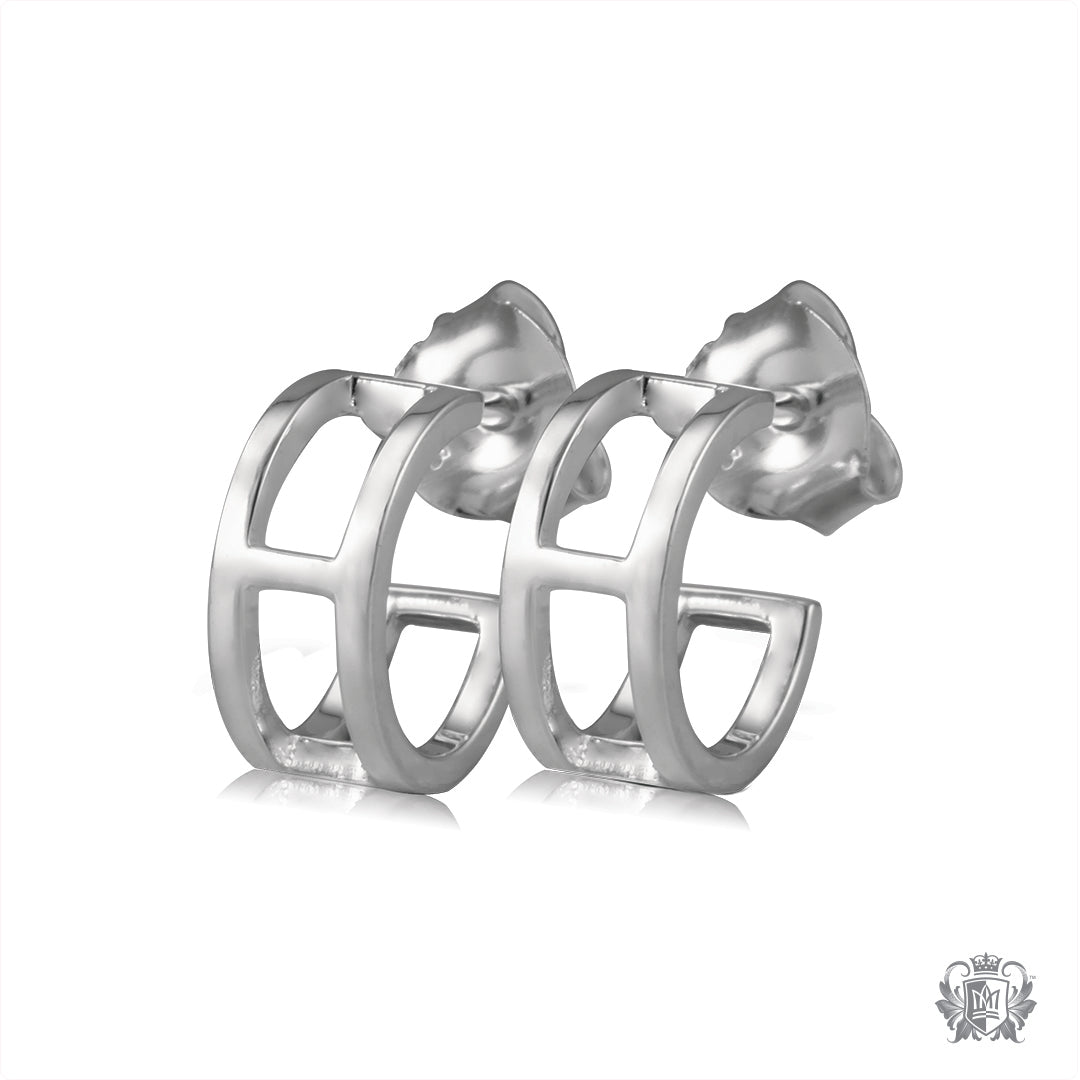 Millennium Hoop Studs