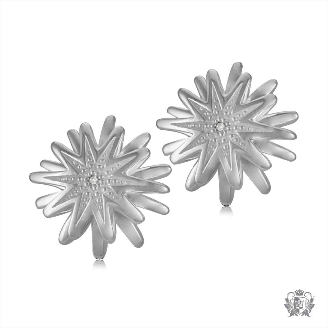 Flower Diamond Studs