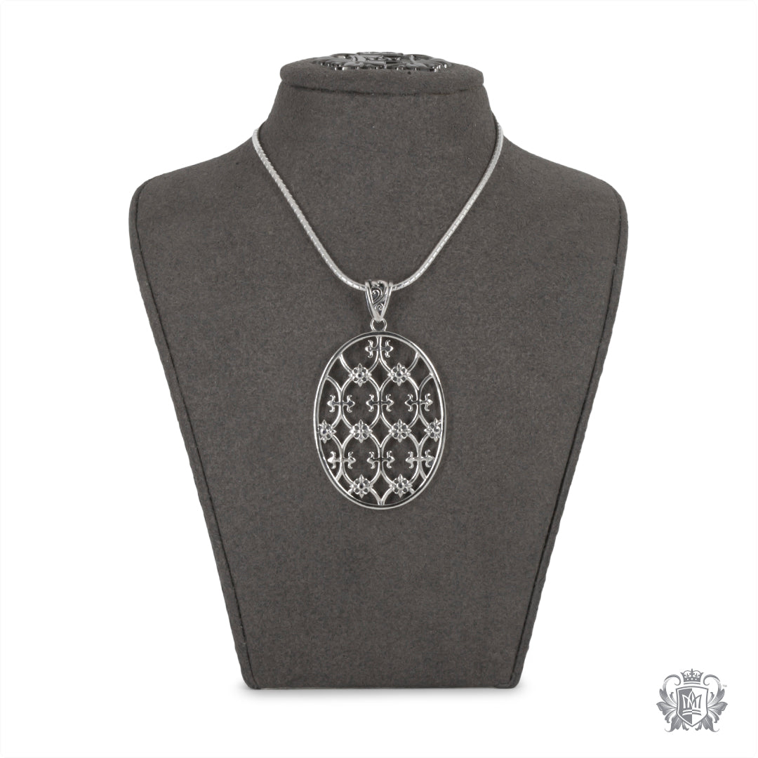 Parisian Necklace with Sapphire Accents