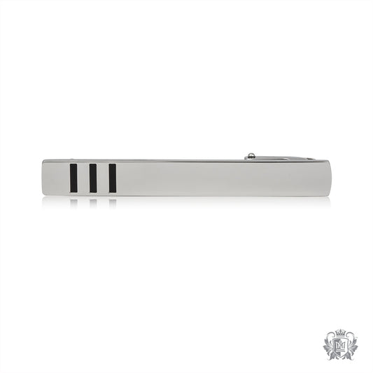 Triple Line Tie Clip