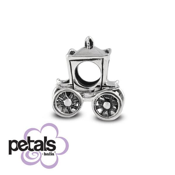Only 'til Midnight - Petals Sterling Silver Charm