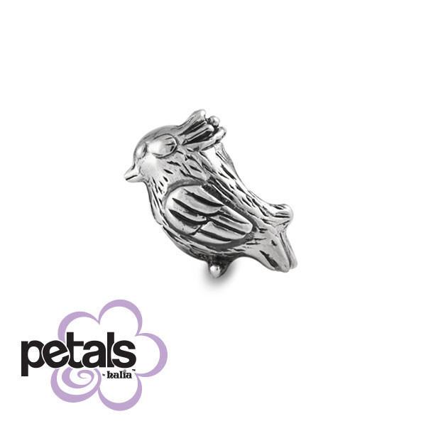 Sweet Sparrow - Petals Sterling Silver Charm
