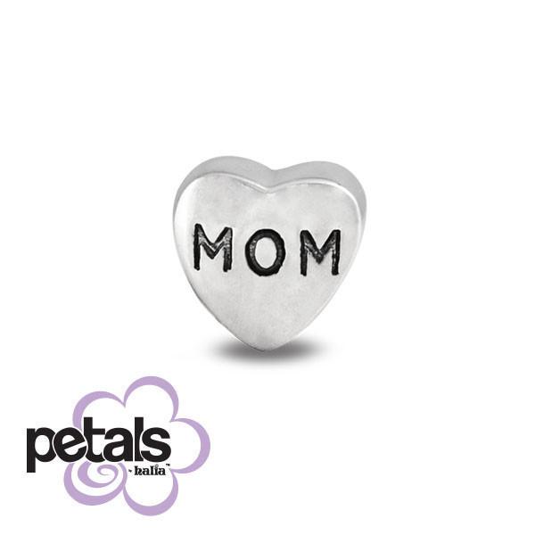 A Mother's Love - Petals Sterling Silver Charm