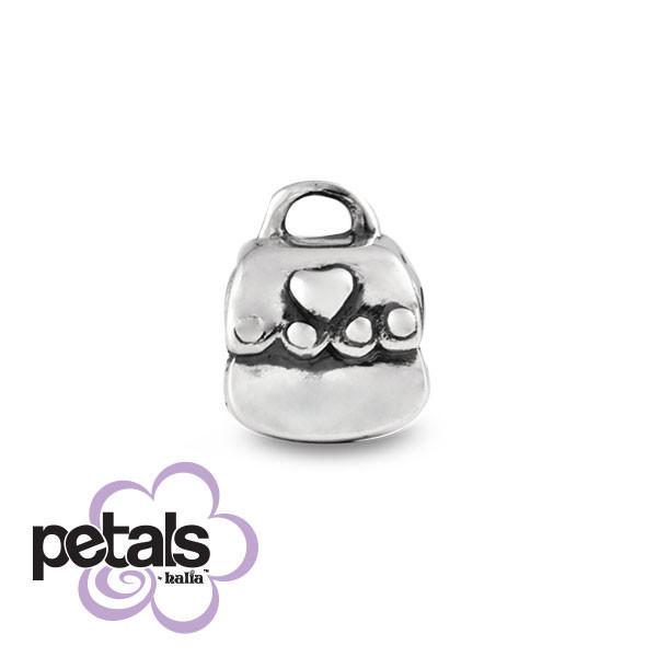 My First Purse - Petals Sterling Silver Charm