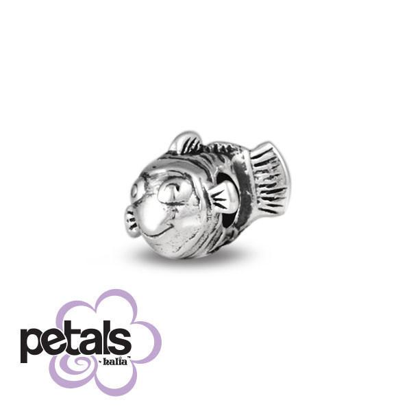 Swimming Upstream - Petals Sterling Silver Charm