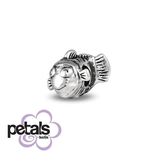 Swimming Upstream -  Petals Sterling Silver Charm