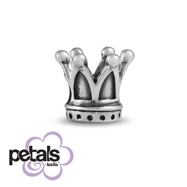 Half-Pint Princess - Petals Sterling Silver Charm