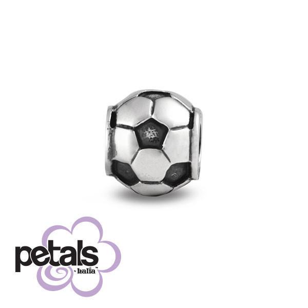 Soccer Star - Petals Sterling Silver Charm