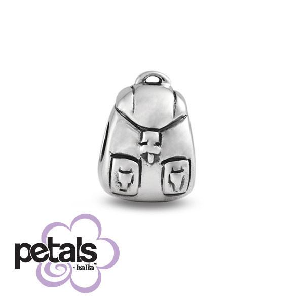 Scholastic Knapsack - Petals Sterling Silver Charm