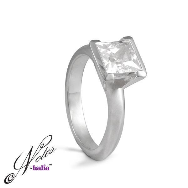 Sharp Sophisticate Stacking Ring - Violet, Blue, Cubic - Metalsmiths Sterling‰̣ۡå¢ Canada