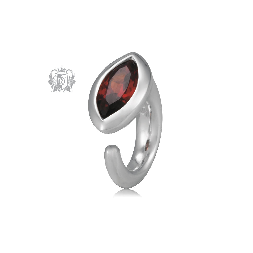 Red Marquise Embrace Charm