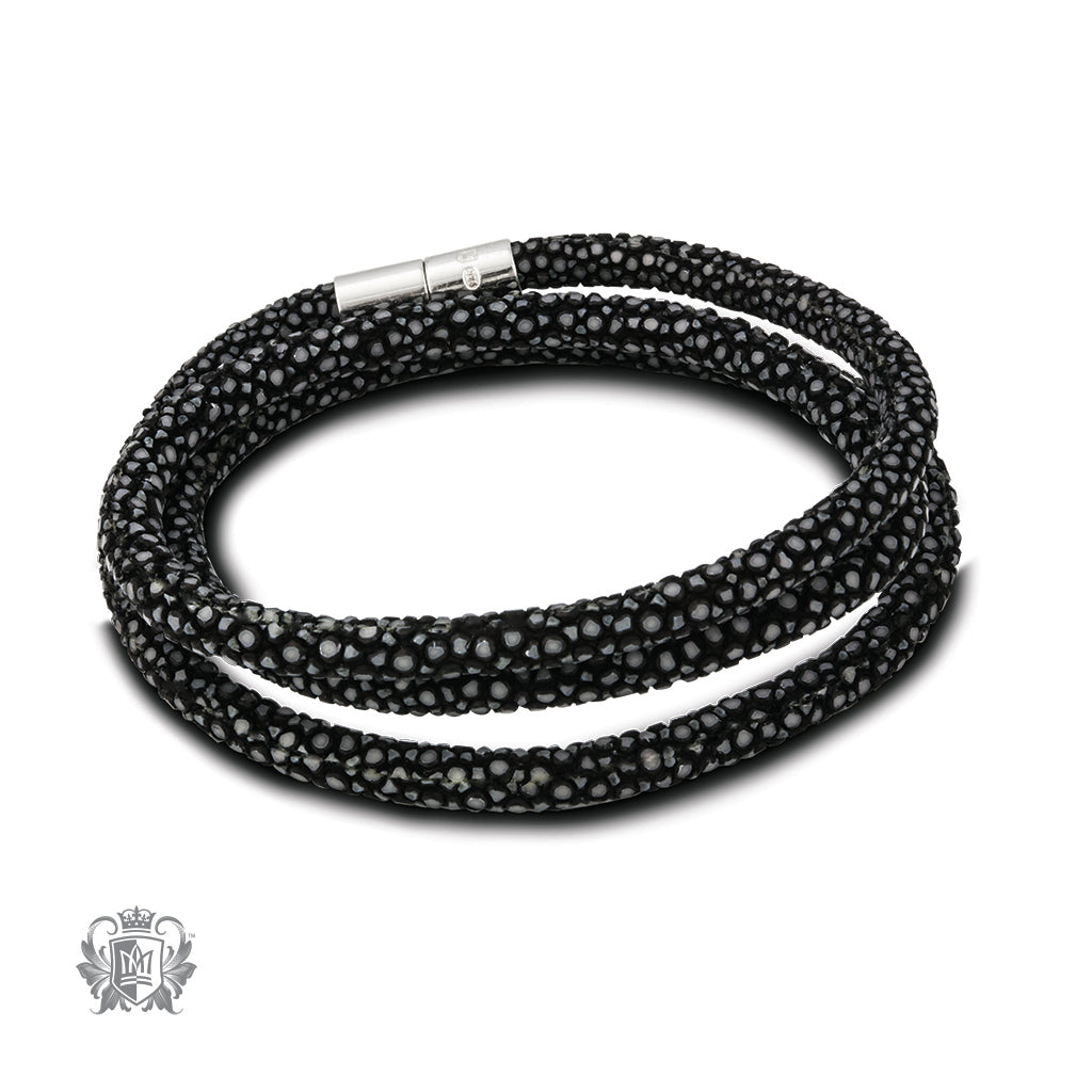 Double and Triple Wrap Stingray Embrace Bracelet