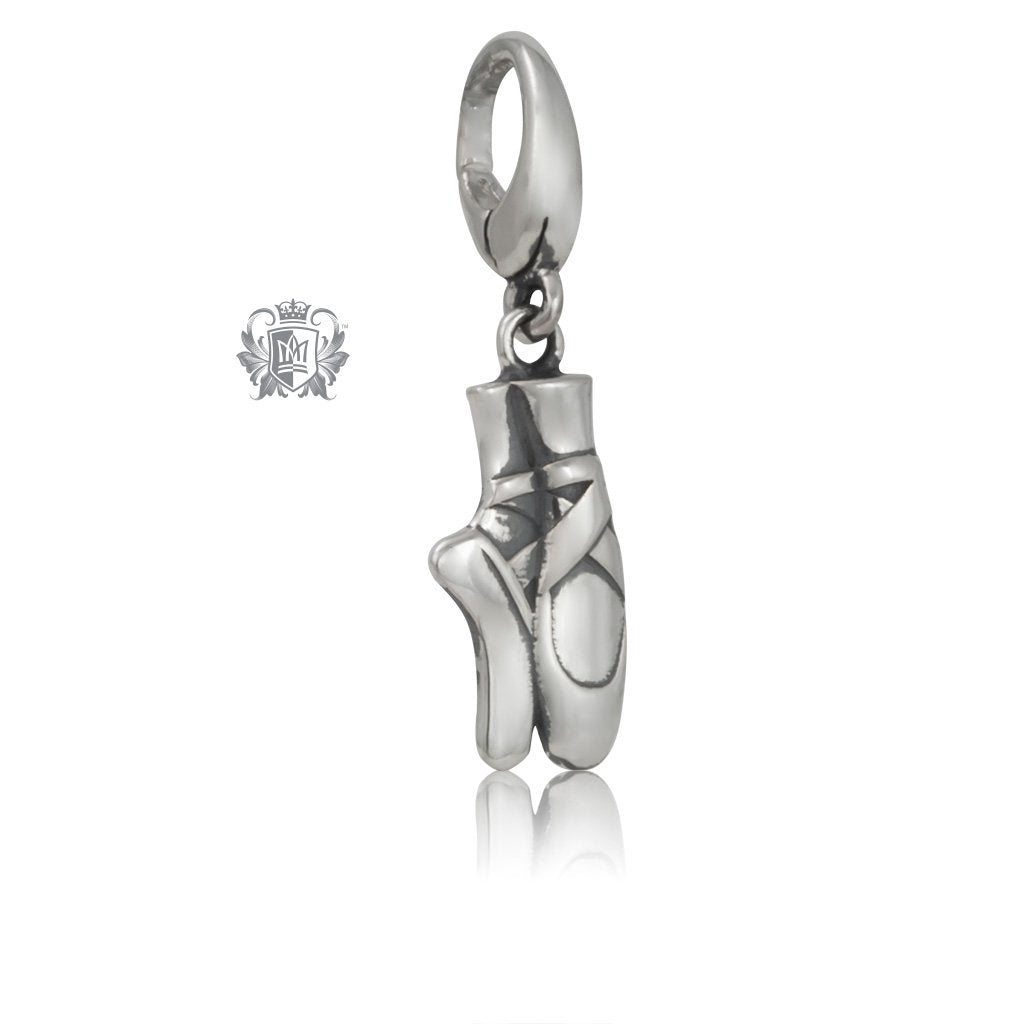 Metalsmiths Sterling Silver Ballet Slippers Charm