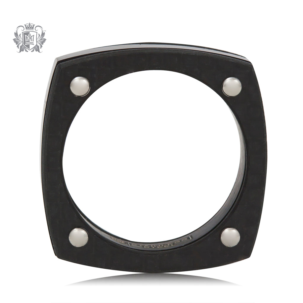 Squared Industrial Stainless Steel Band