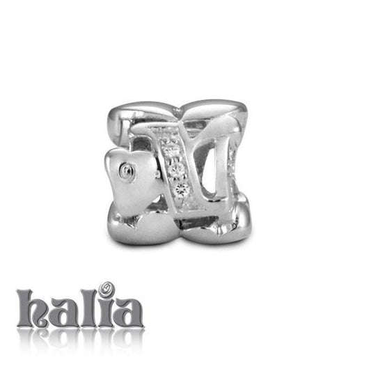 Letter X -  Sterling Silver with Gemstones