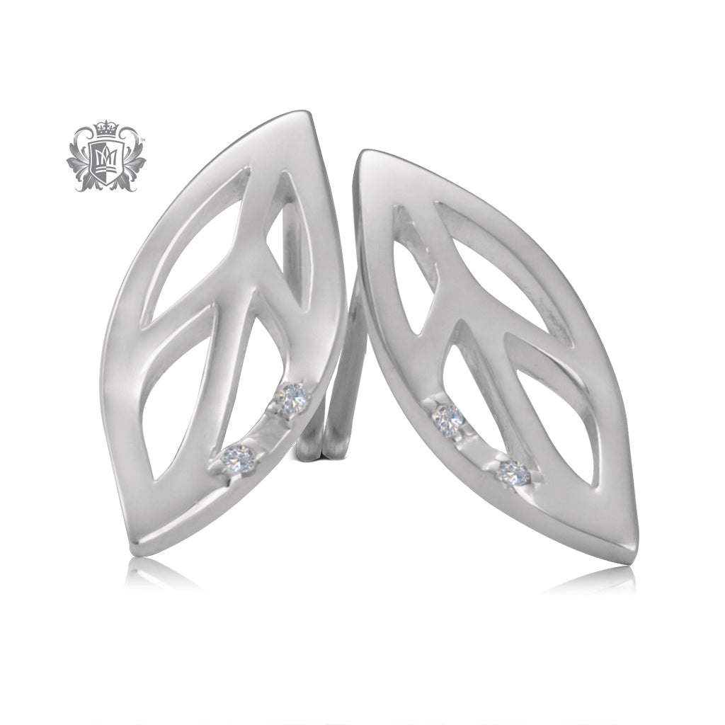 Leaf Sparkle Earrings