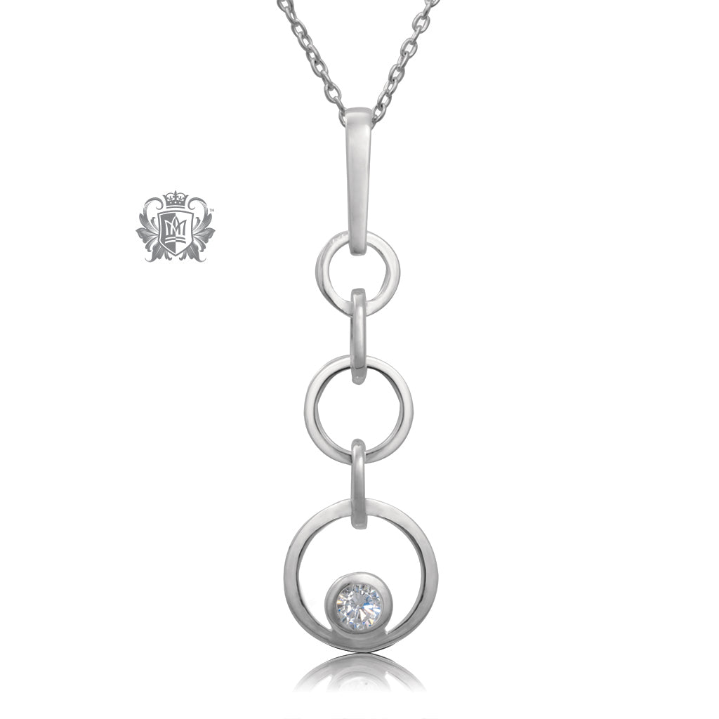 Circle Sparkle Pendant