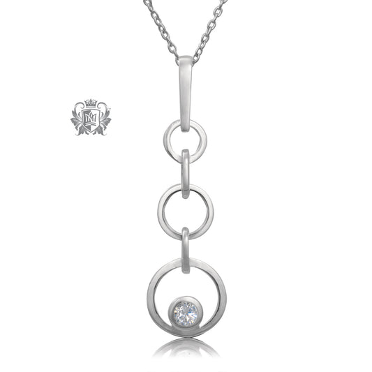 Circle Sparkle Pendant