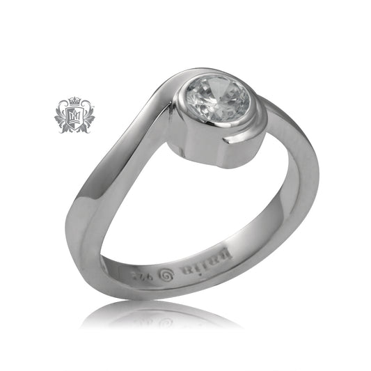 Curve Sparkle Ring