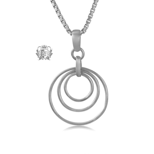 Triple Loop Pendant