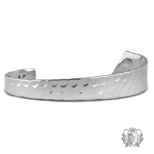 Tapered Hand Hammered Cuff - Metalsmiths Sterling‚Ñ¢ Canada