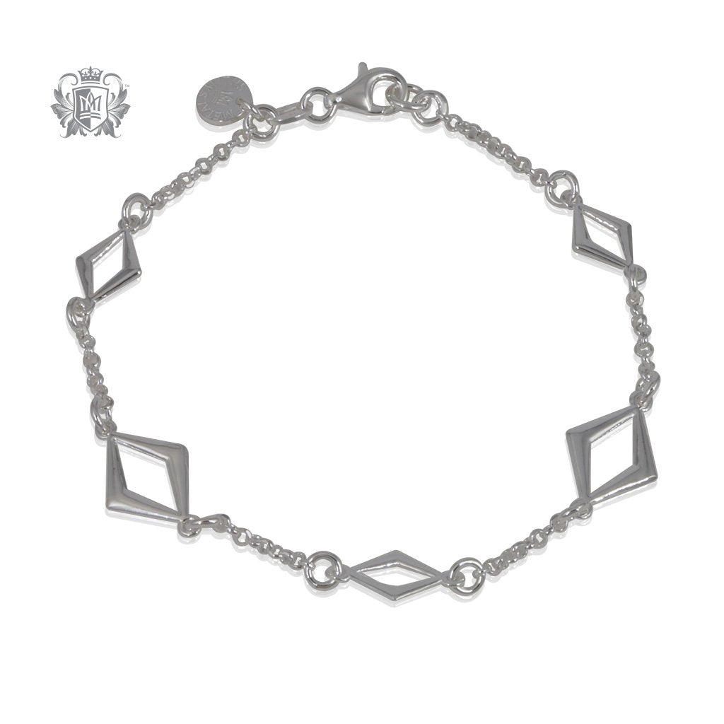 Metalsmiths Sterling Kite Link Bracelet