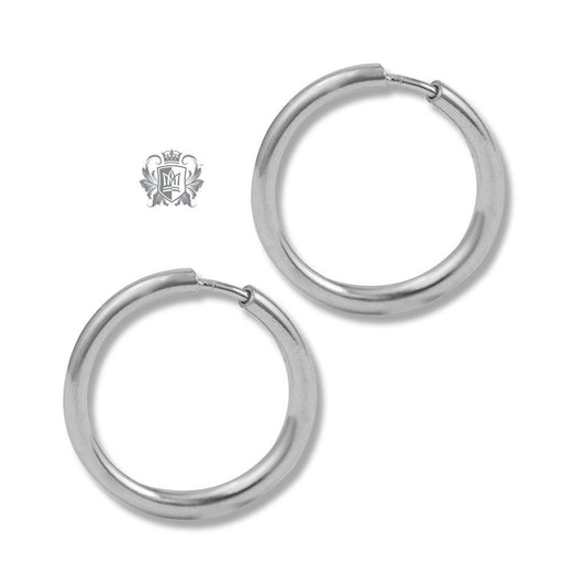 Classic Sleeper Hoops - Metalsmiths Sterling䋢 Canada