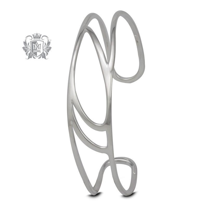 Modern Petal Cuff Bangle - Metalsmiths Sterling‚Ñ¢ Canada