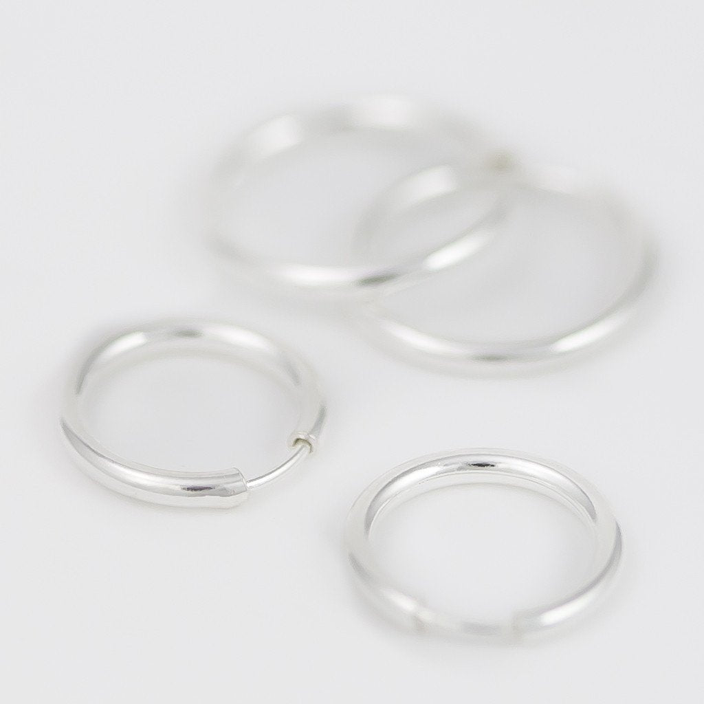 Classic Sleeper Hoops - Metalsmiths Sterling䋢 Canada