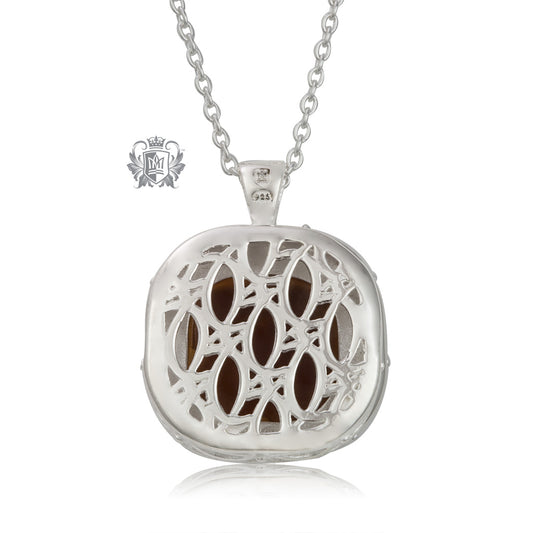 Artisan Carved Cameo Pendant