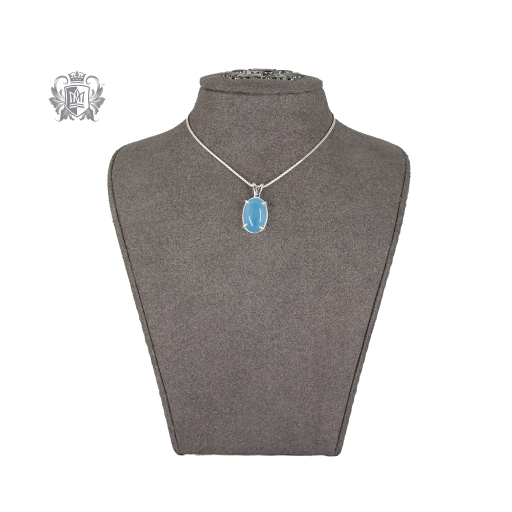 Jellybean Prong Set Pendant