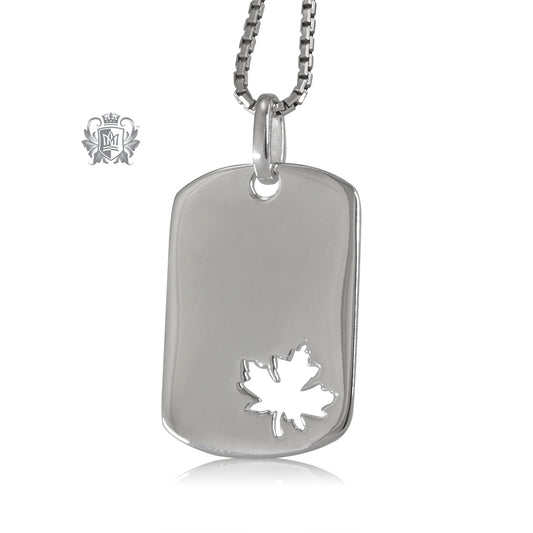 True North Maple Leaf Pendant