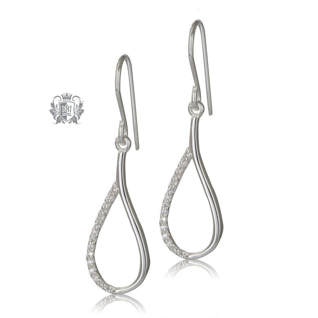 Metalsmiths Sterling Siler Divine Drop Earrings