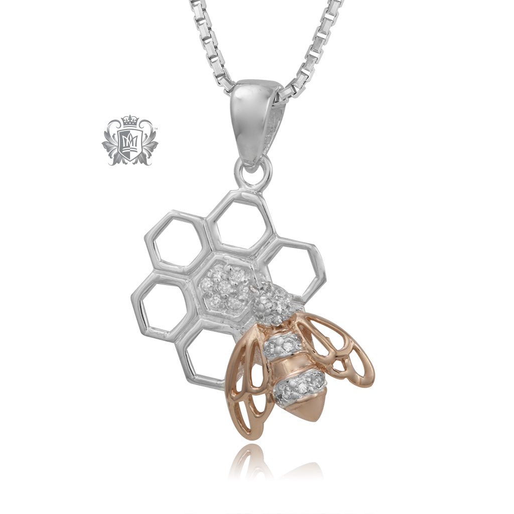Honeybee at Home Pendant