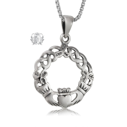 Claddagh Wreath Pendant