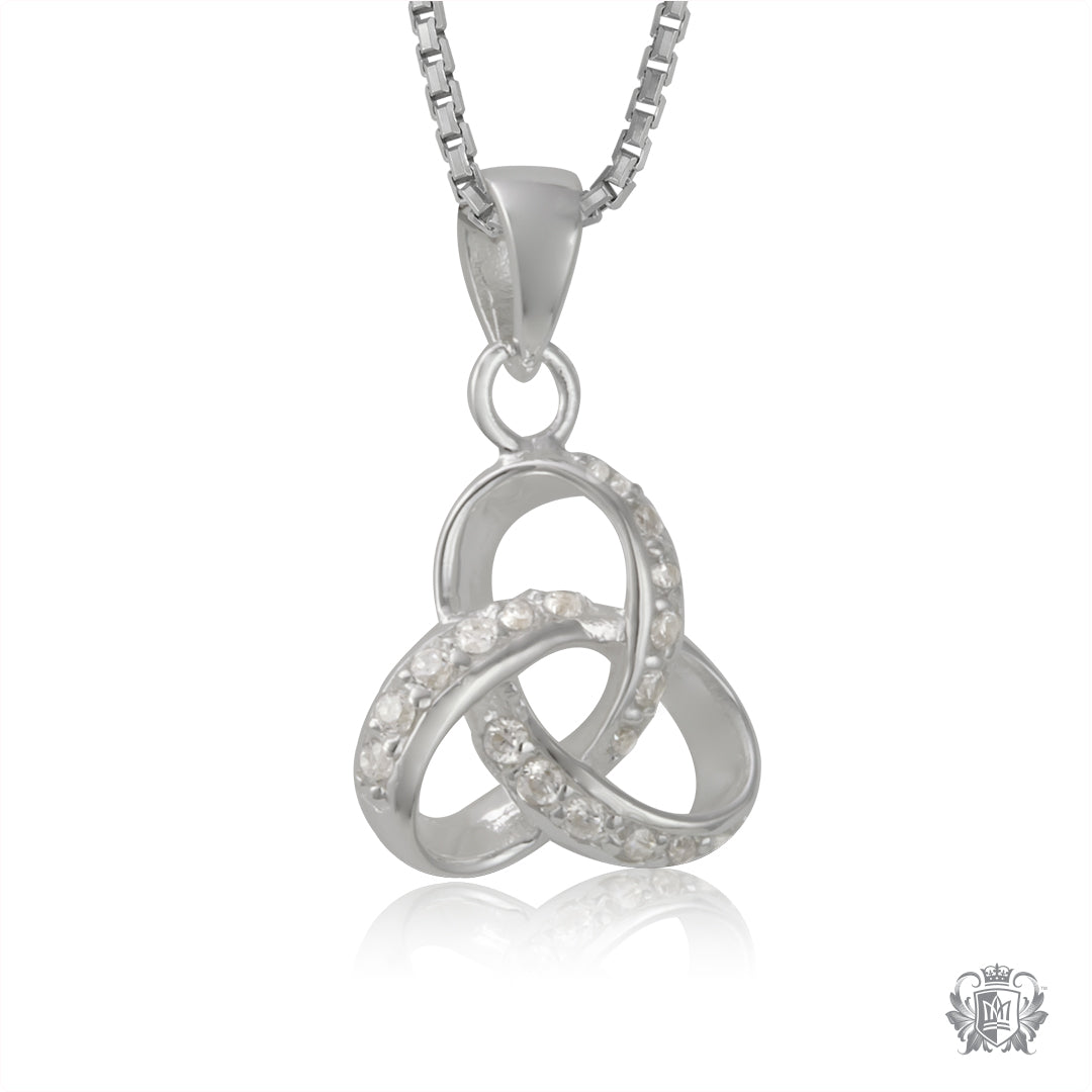 Endless Knot Cubic Pendant