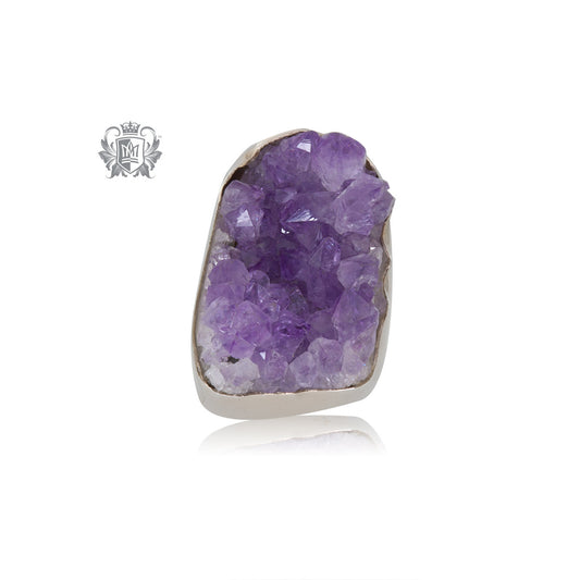 Rough Amethyst Ring