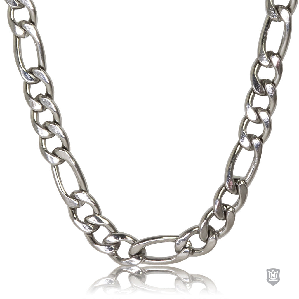 Figaro stainless hotsell steel necklace