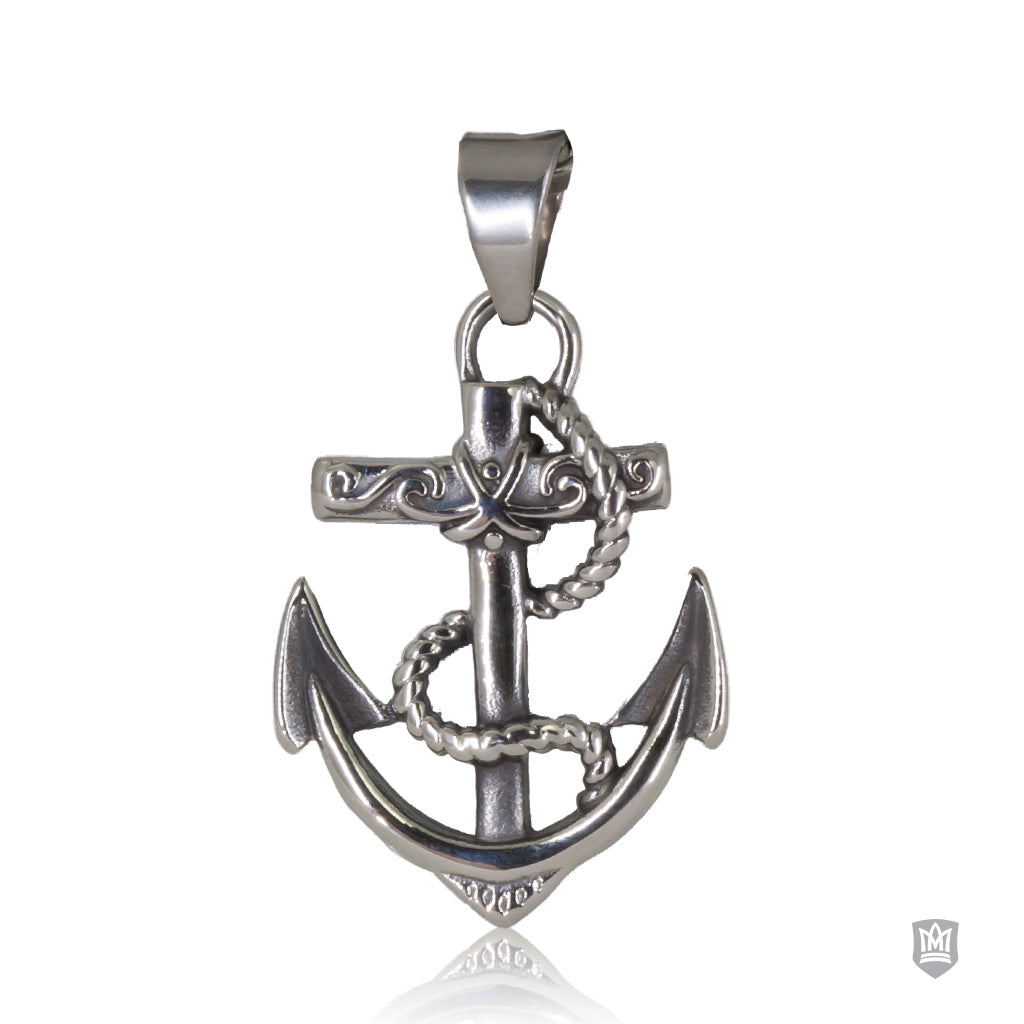 Large Stainless Steel Anchor Pendant – Metalsmiths Sterling