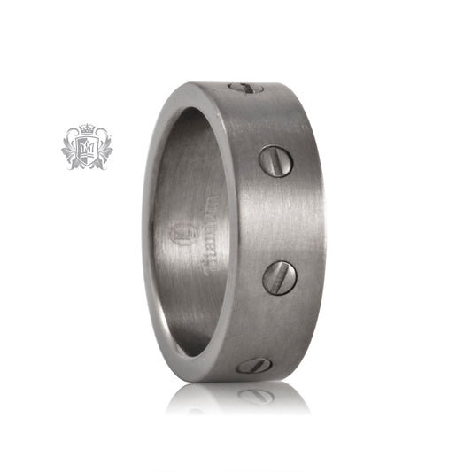 Titanium 7MM Screw Band