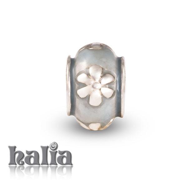 April Showers - Sterling Silver with Enamel Beads