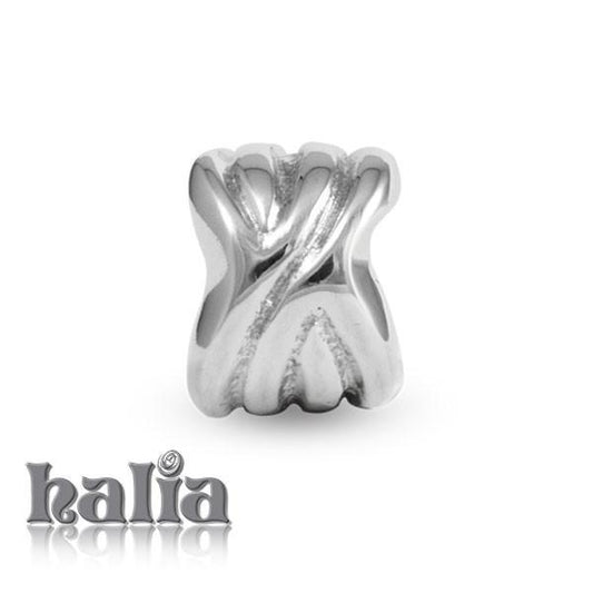 In Knots -  Sterling Silver Bead