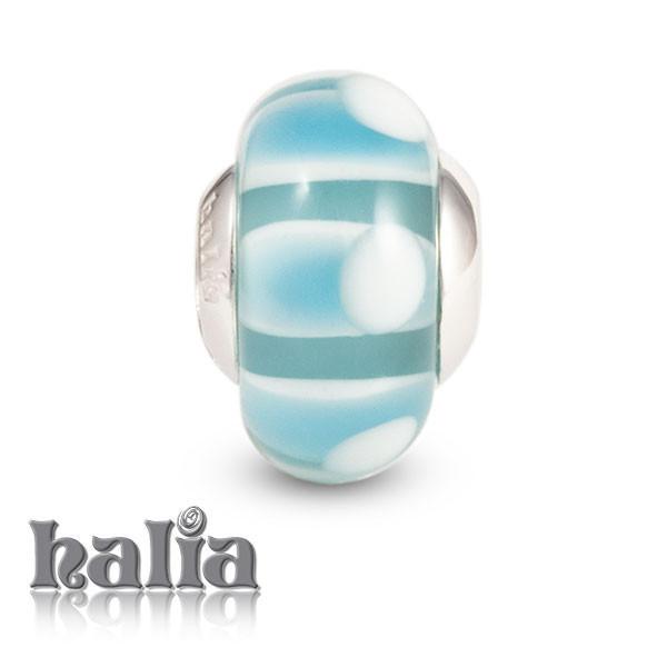 Winter Sky - Murano Blown Glass Beads