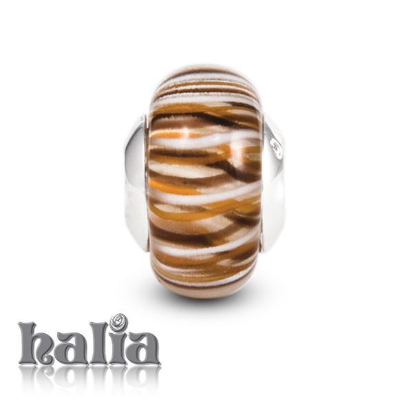 Cappuccino Break - Murano Blown Glass Beads