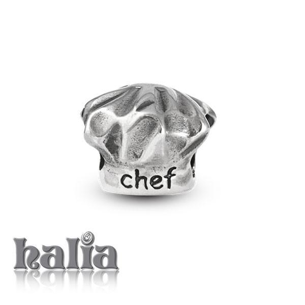 Bon Appetit - Sterling Silver Bead