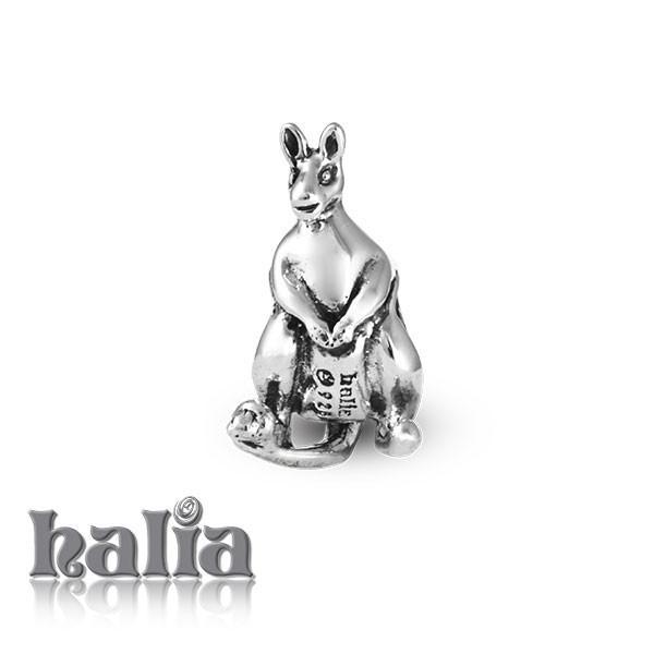 Kangaroo -  Sterling Silver Bead