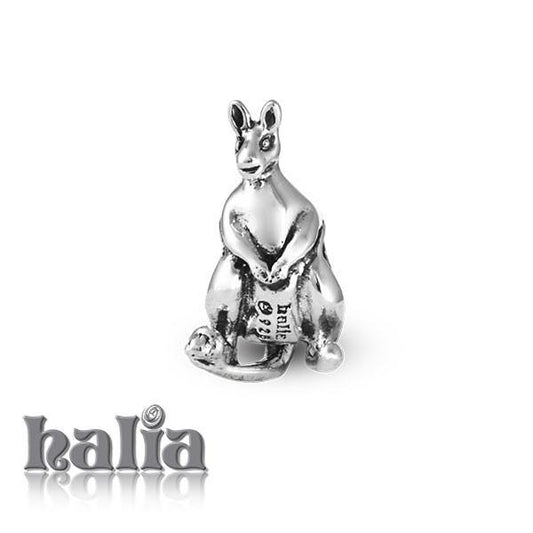 Kangaroo -  Sterling Silver Bead