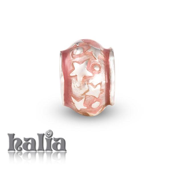 Stardust -  Sterling Silver with Enamel Beads